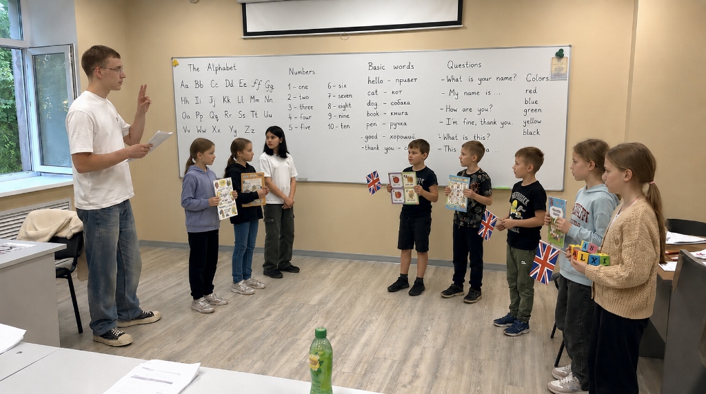 Бесплатный мастер-класс (4–12 лет)